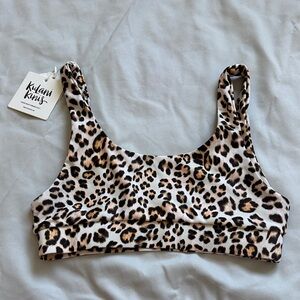 Kulani Kinis CocoKiss Long Line Bikini Top